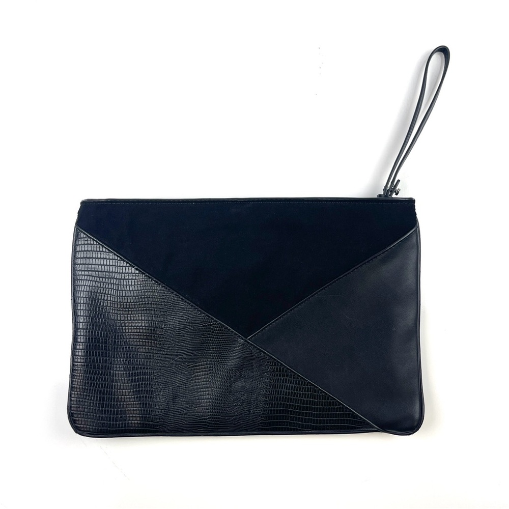 Black Zara Wristlet Clutch